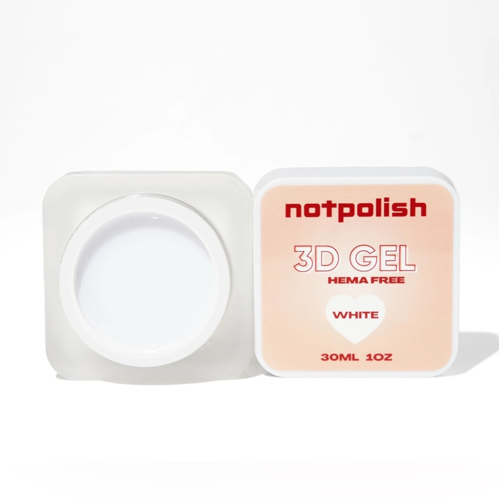 NotPolish 3D Gel - White